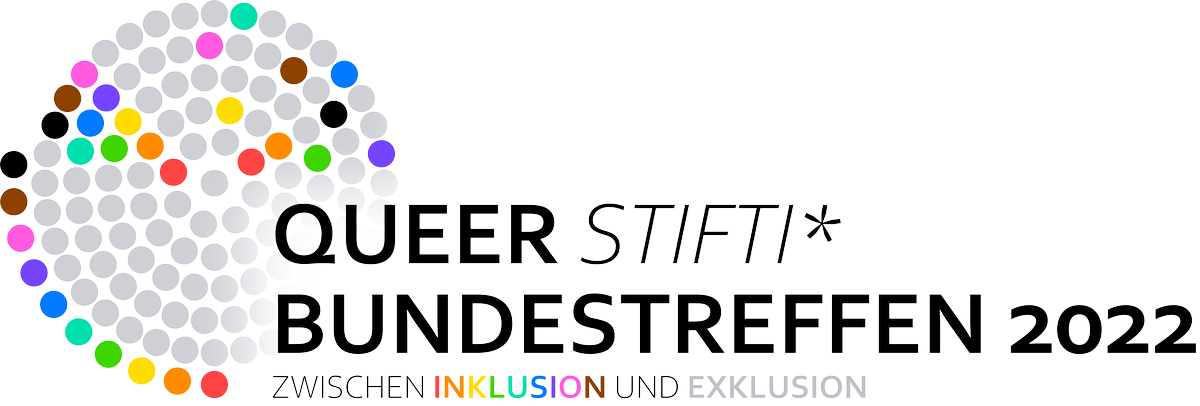 Logo Queerstifti Bundestreffen 2022